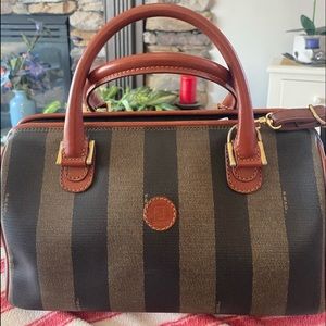Vintage Fendi Boston style purse